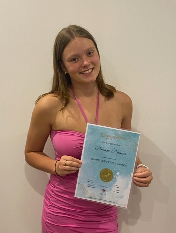 Certificate III in Dance